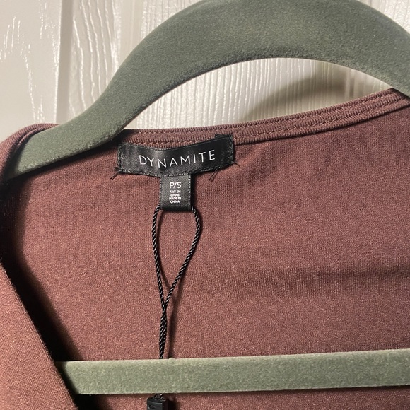 Brown cropped garage top - Picture 4 of 5